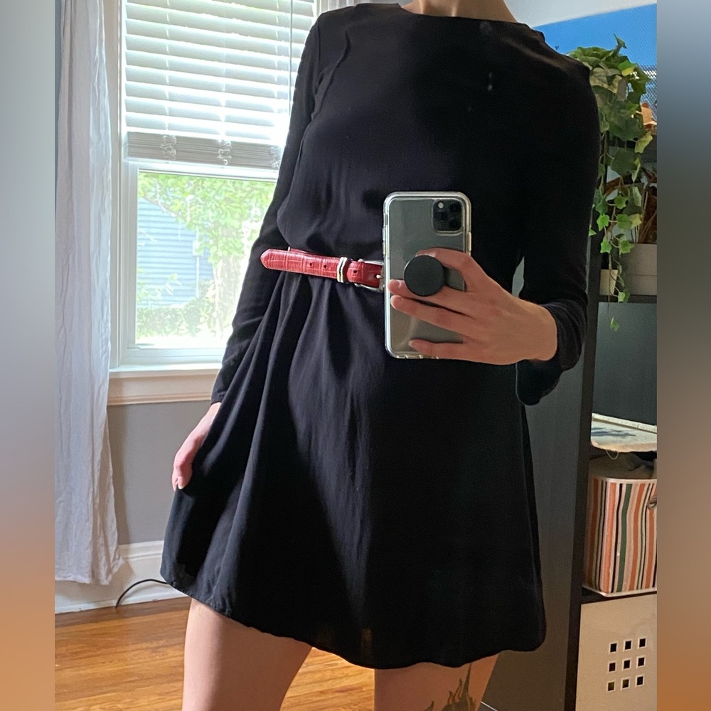 H&M Black Mini Dress